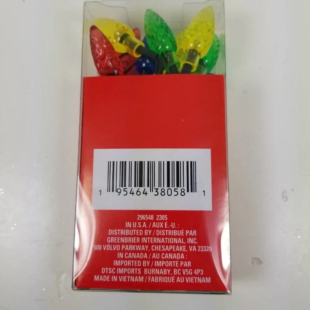 Christmas Led string of lights need AA Batteries